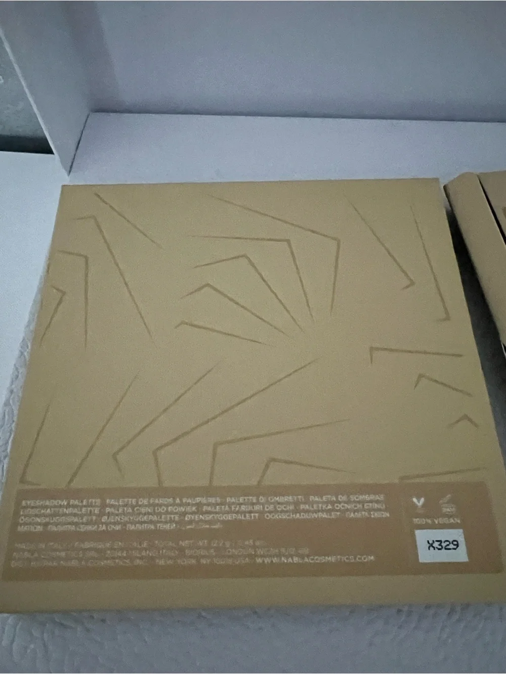 Nabla Side by Side Nude Eyeshadow Palette